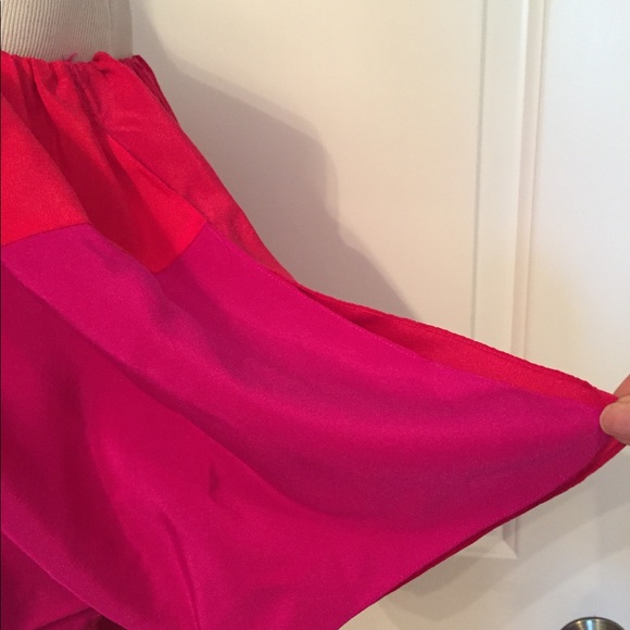 PHOEBE COUTURE DRESS BARBIE CORE MINI COLOR BLOCK PINK RED Size 2 - Picture 4 of 8